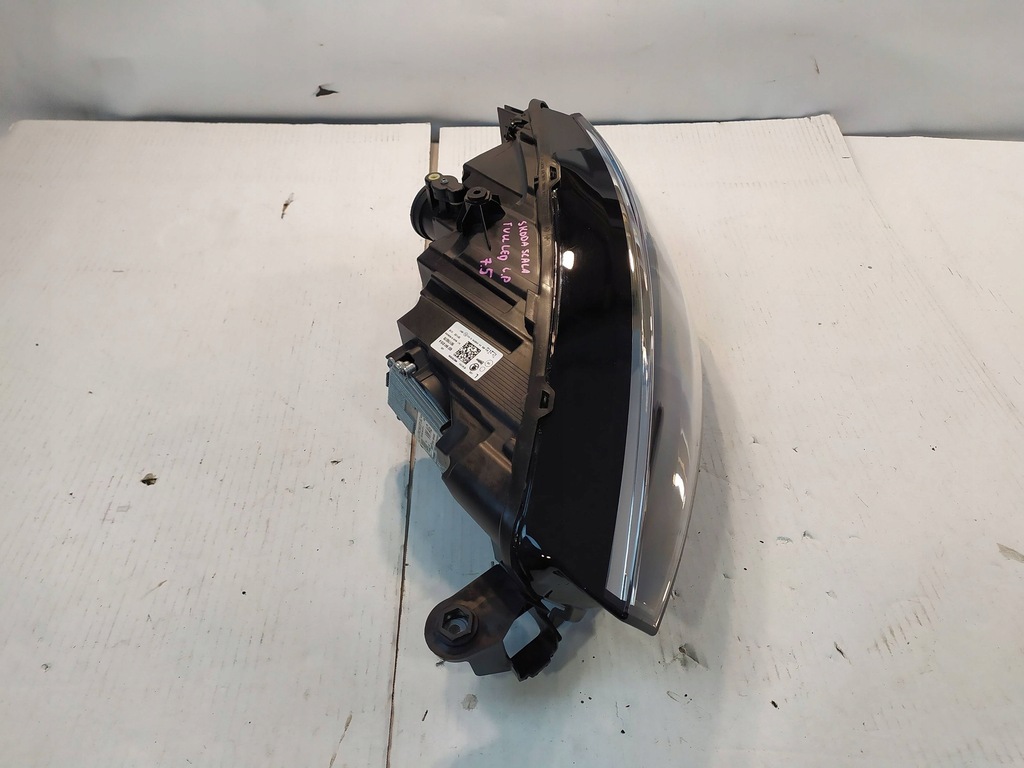 фото №14, Лампа передняя левая skoda scala full led 19 - r . оригинал