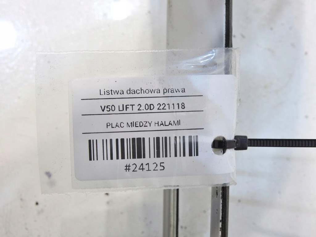 фото №7, Молдинг дахова дах права 614-46 volvo v50 lift