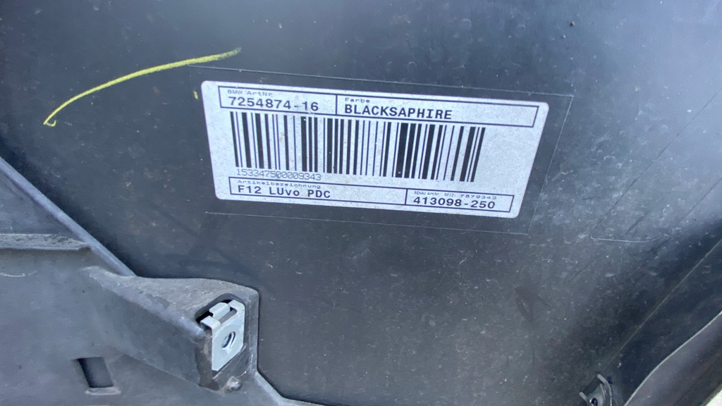 фото №13, Бампер перед передній bmw 6 f12 f13 f06