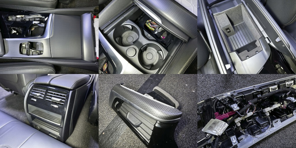 фото №14, Bmw g30 lci m-pakiet сиденья середина заднее сиденье салон кожа lcfk dakota czarna