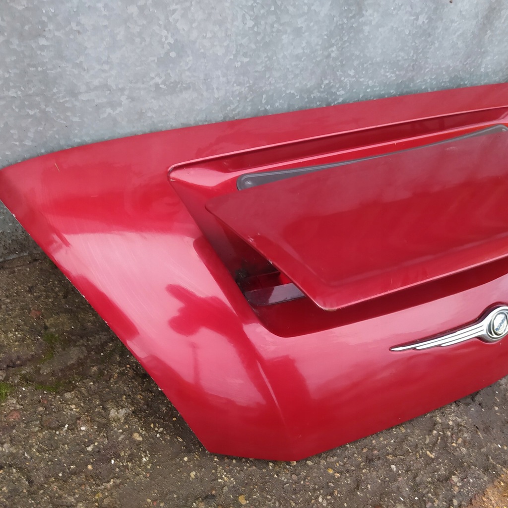 фото №4, Крышка багажника багажника спойлер спойлер chrysler crossfire cabrio