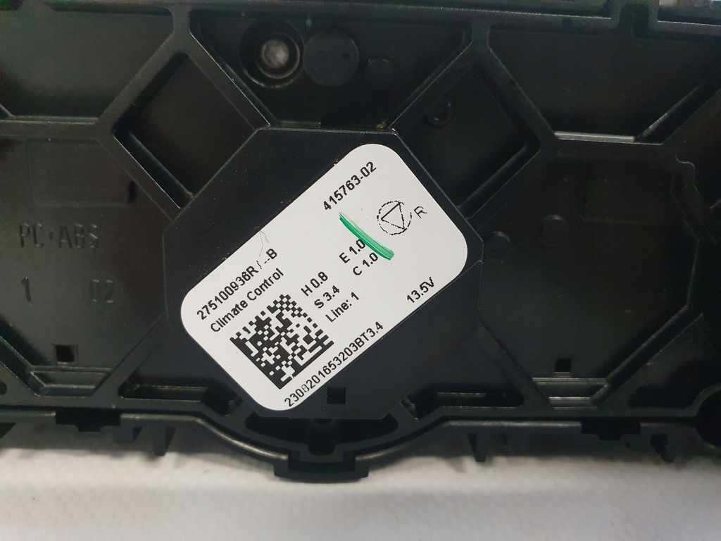 фото №3, Панель перемикач кондиціонера renault captur ii