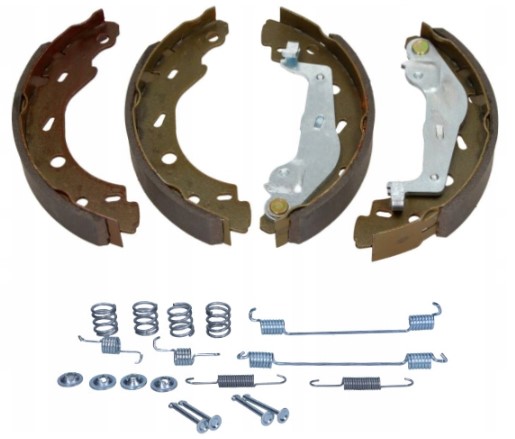 фото №1, Тормозные колодки + пружины smart cabrio city-coupe fortwo