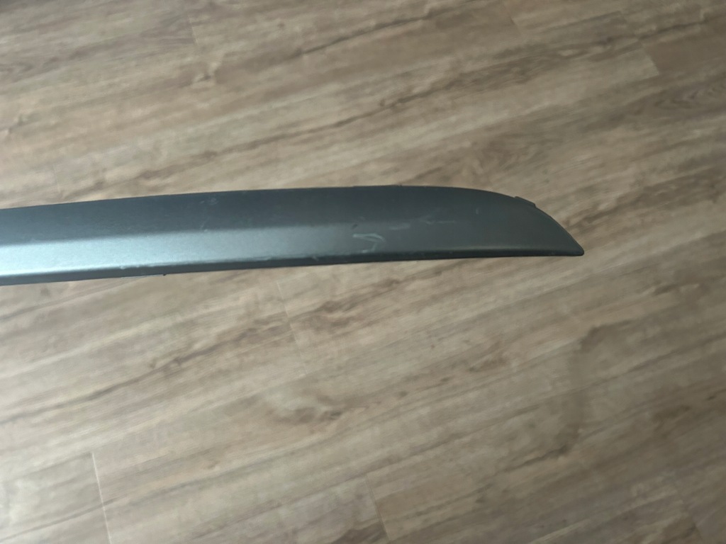 фото №12, Audi q8 4m s-line 18-23 молдинг средняя бампера задняя 4m8 оригинал серая