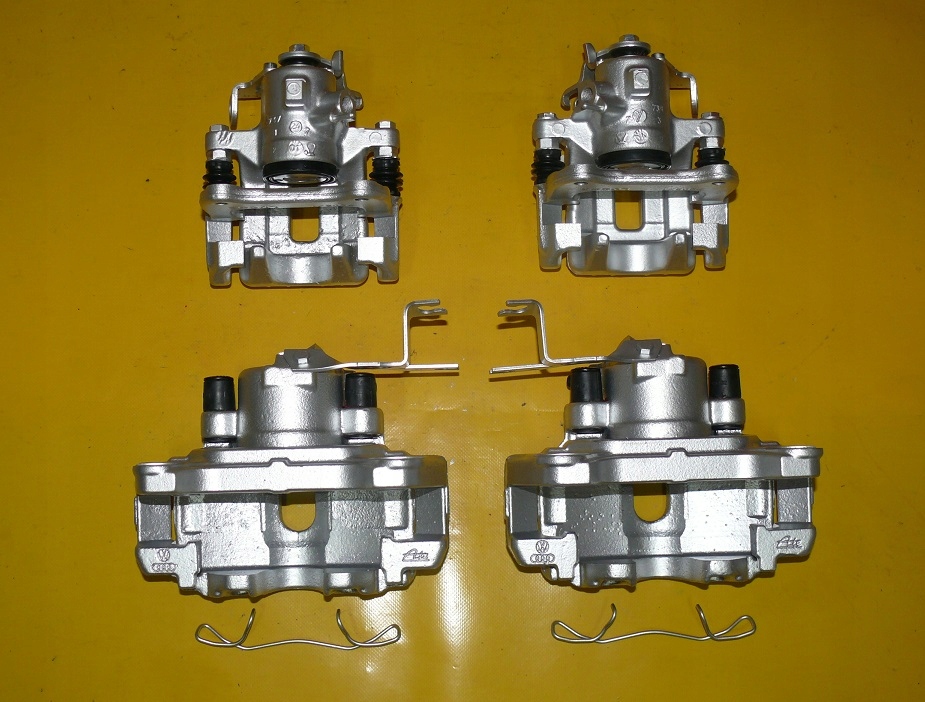 фото №8, Супорти скоба лівий правий перед задня audi a4 b6 288/25 255/12mm quattro 4x4