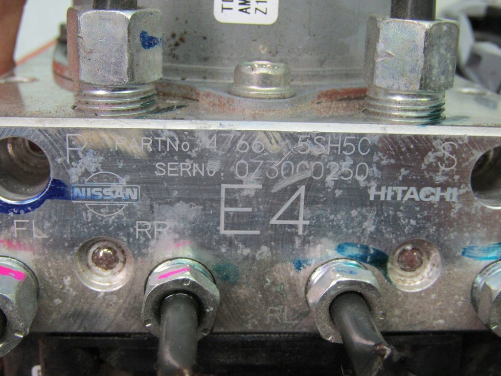 фото №9, Leaf ii ze1 21r насос abs блок управления 476605sh5c 0z30c0250 47660 5sh5c