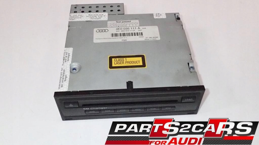 фото №11, Чейнджер дисків cd 4e0035111a audi a6 c6