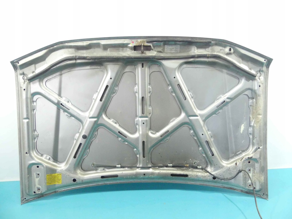 фото №12, Капот mitsubishi pajero pinin серебристый h00 98-07