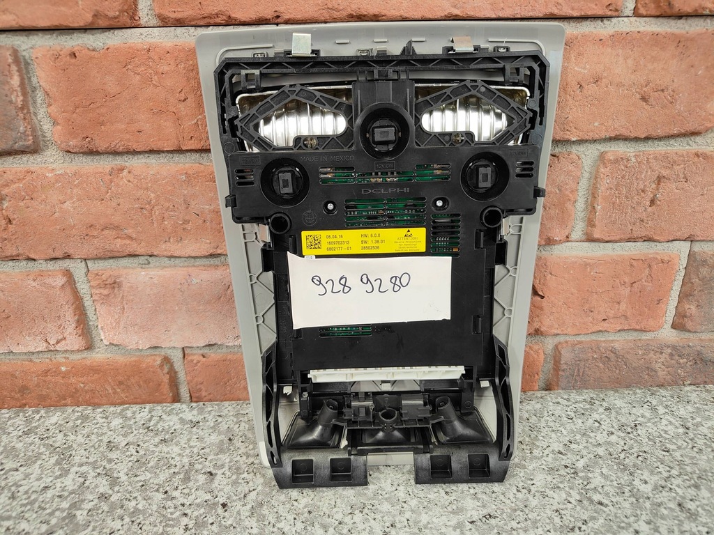 фото №6, Bmw x3 f25 лампа освітлення кабіни центр дах панорама 9289280