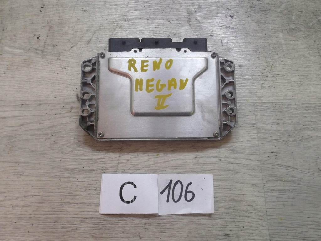фото №1, Бортовой компьютер двигателя блок управления renault megane ii 8200509516
