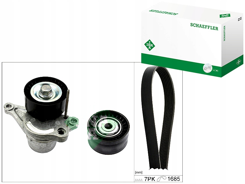 фото №1, Набір ремені багаторучейкових з ролики nissan interstar nv400 opel