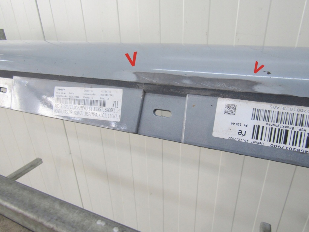 фото №9, Молдинг порог правая bmw 3 g20 g21 m набор 18-