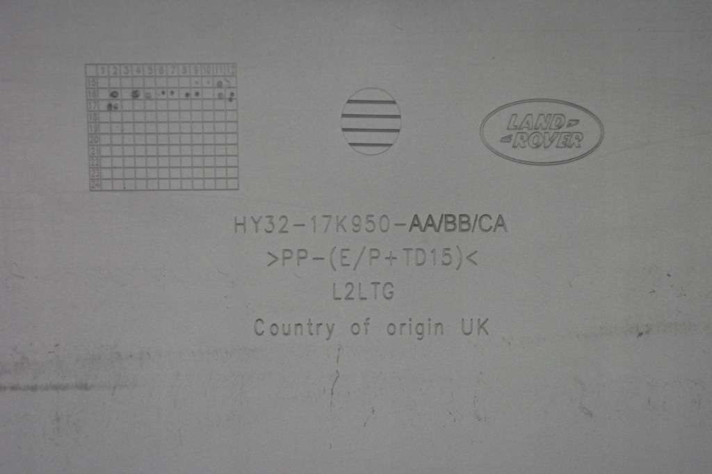 фото №14, Диффузор заднего бампера land rover discovery v l462 hy3217k950aa 3.0l