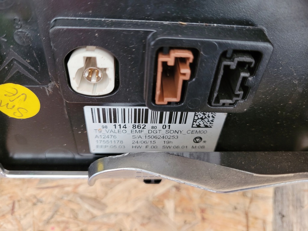 фото №6, Екран дисплей навігація peugeot 308 t9 ii