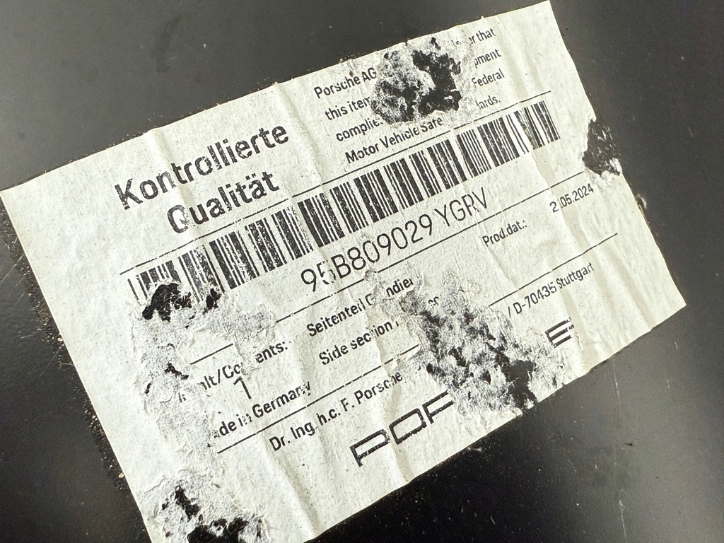 фото №12, Porsche macan 95b крыло задний левый задняя оригинал !