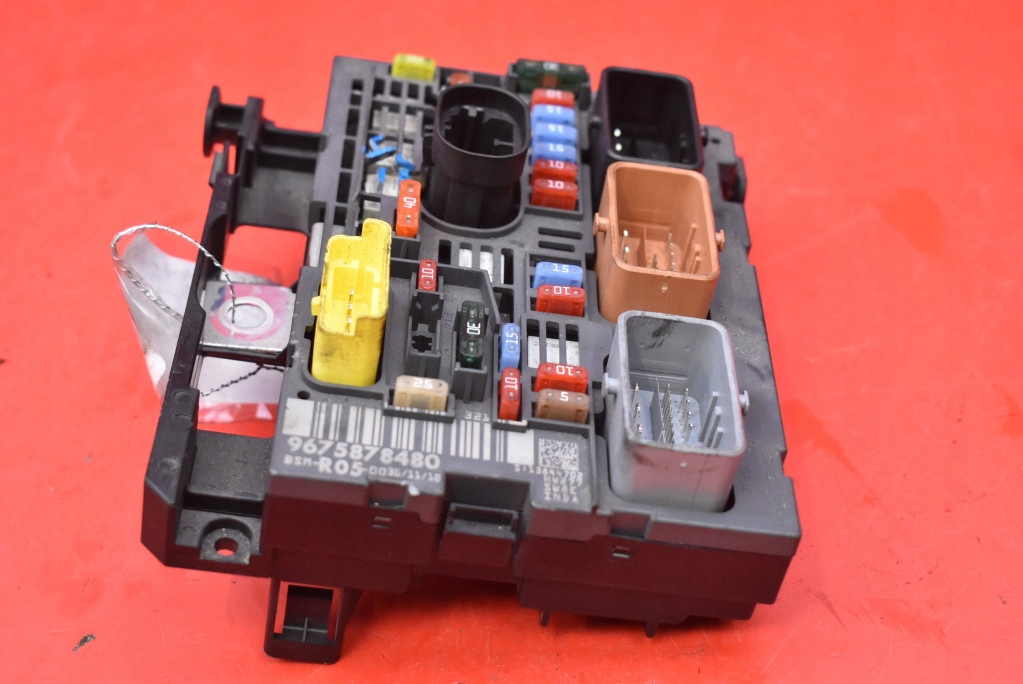 фото №6, Коробка запобіжників bsm 9675878480 peugeot 308 1 i t7 1.6 hdi 110 km