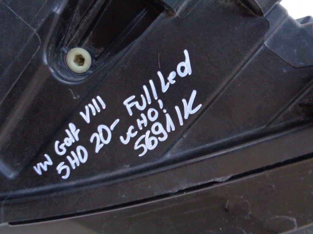 фото №9, Лампа левая vw golf viii 8 5h 5h0 20- full led