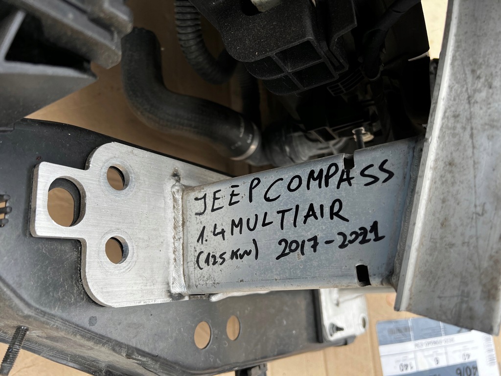 фото №6, Jeep compass ii 2016-20 pas передний усилитель полный радиатор автоматическая коробка передач