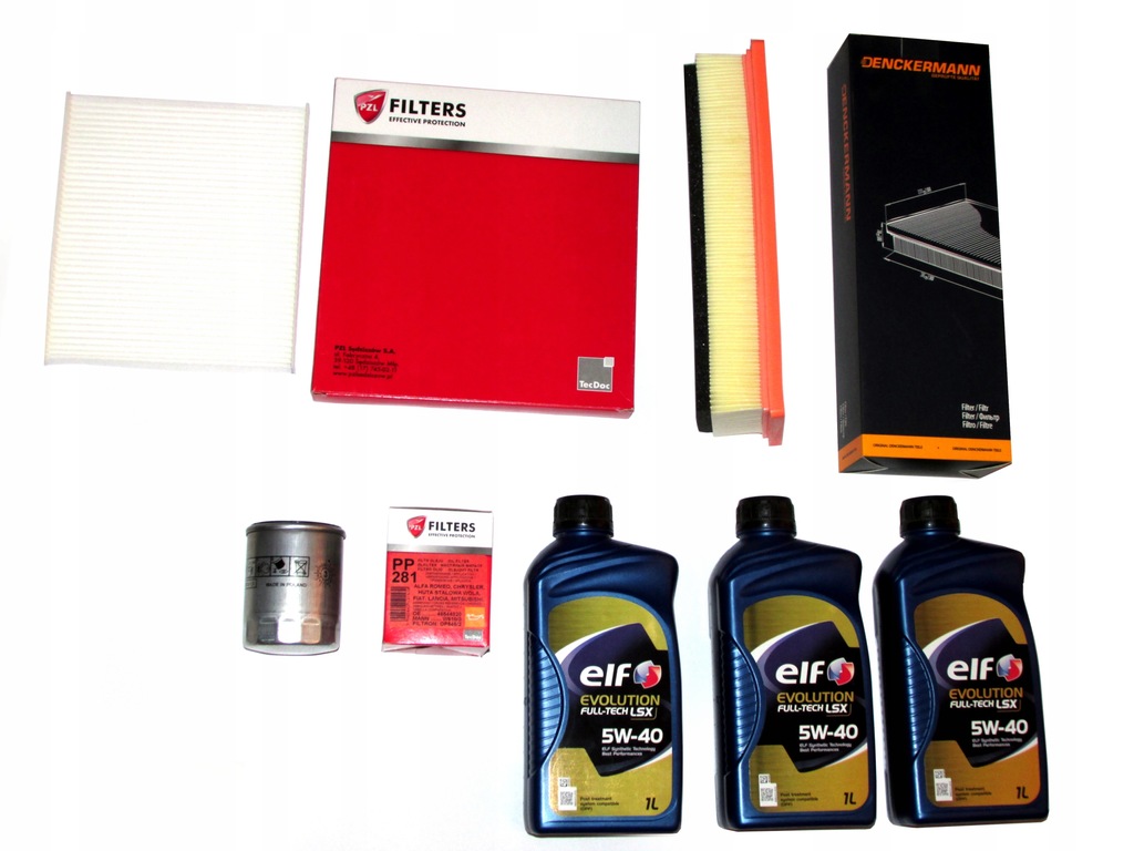 фото №1, Набір фільтрів fiat panda ii 1.2 69km