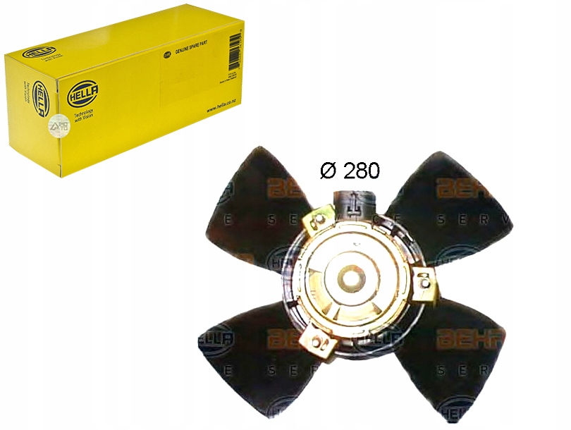 фото №1, Hella вентилятор радіатора