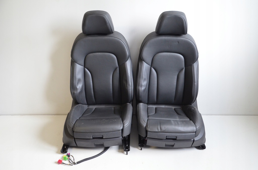 фото №9, Audi q5 8r комплект сидений czarna кожа