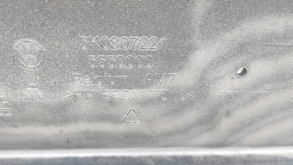 фото №5, Vw golf 6 vi 5k0807221 бампер перед оригинал