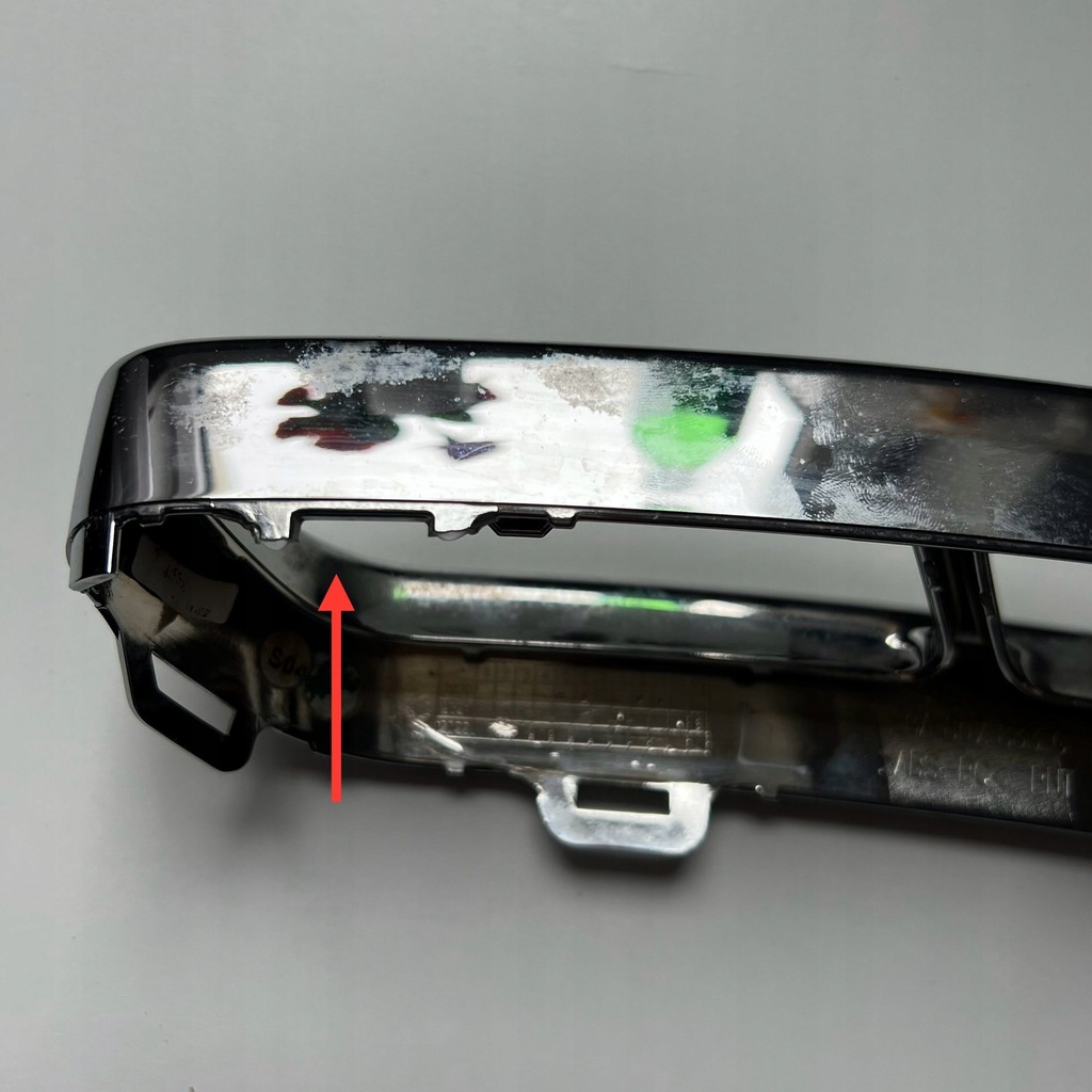 фото №5, Решётка w бампер левая задняя vw t-roc r-line lift 20- 2ga807833g хром