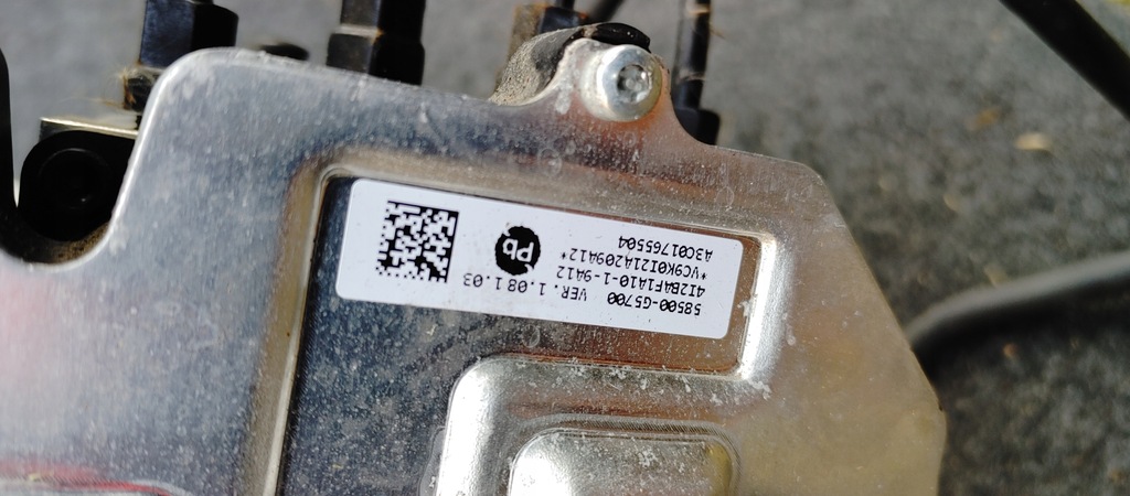 фото №7, Насос тормозная abs kia niro 2016- гибрид jak now