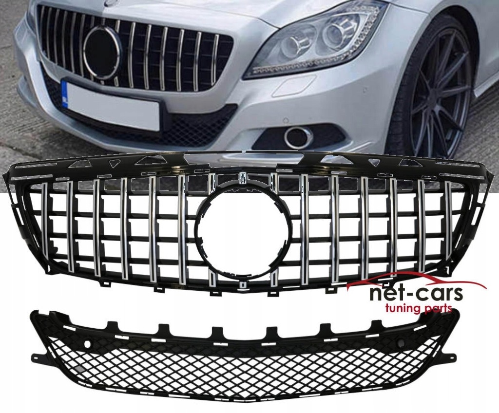 фото №1, Решётка радиатора решётка mercedes cls c218 amg panamericana zwyk