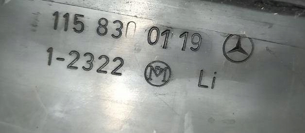 фото №7, Повітропровід повітря mercedes w114 w115 1158300119