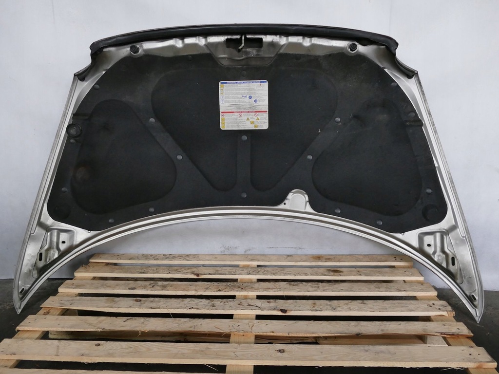 фото №12, Fiat multipla капот крышка двигателя 647 серебристая