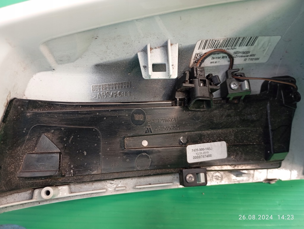 фото №6, Корпус зеркало левая + поворотник mercedes e-klasa w212 a2129067201