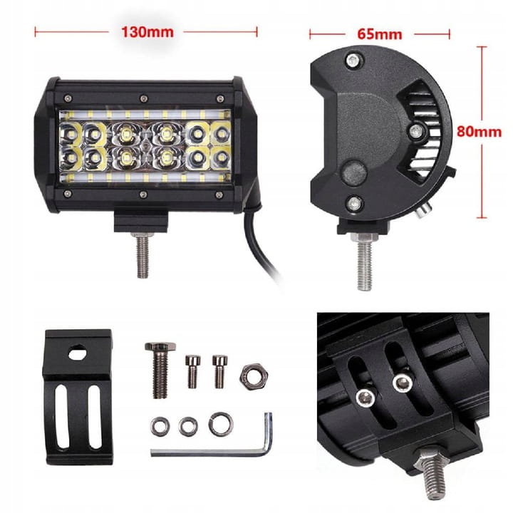 фото №13, Лампа led протитуманна фара 360w audi bmw dodge dacia ford