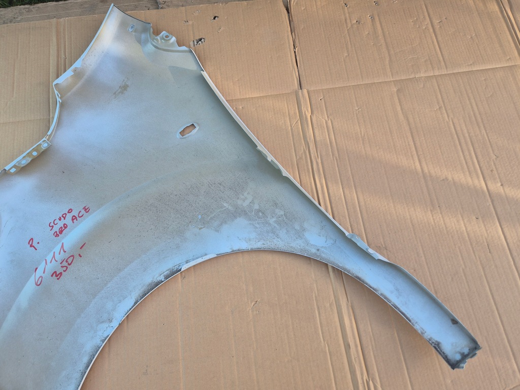 фото №11, Citroen jumpy крыло правый. 2016-.scudo. vivaro