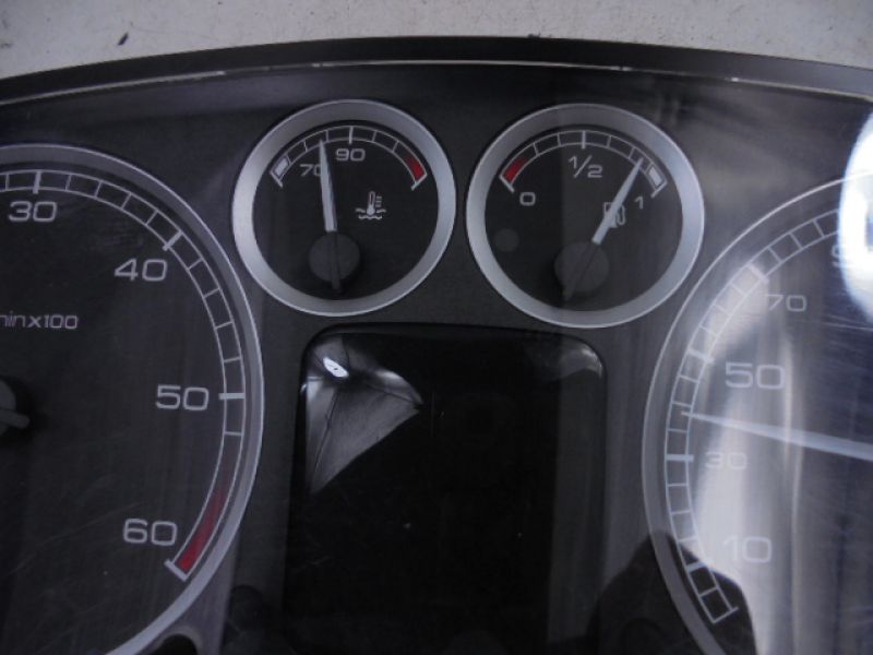 фото №6, Peugeot 307 счетчик приборы 1.6hdi p9655476580