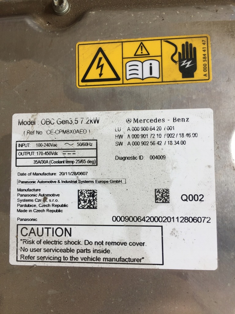 фото №8, Mercedes glc w253 гибрид блок управления модуль напряжения