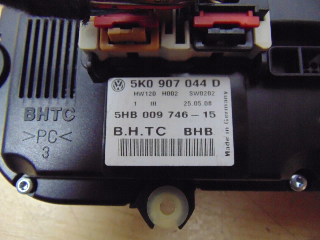фото №9, Панель управление vw passat cc 5k0907044d