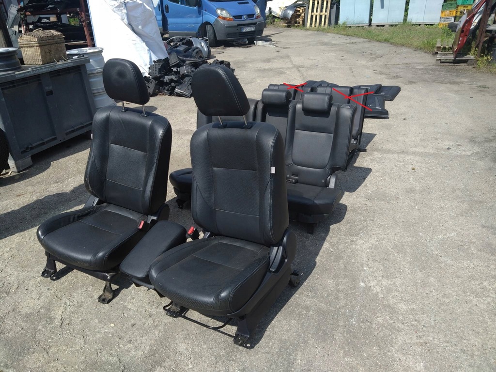 фото №1, Сидіння заднє сидіння 2 ряд шкіра mitsubishi outlander iii 12-