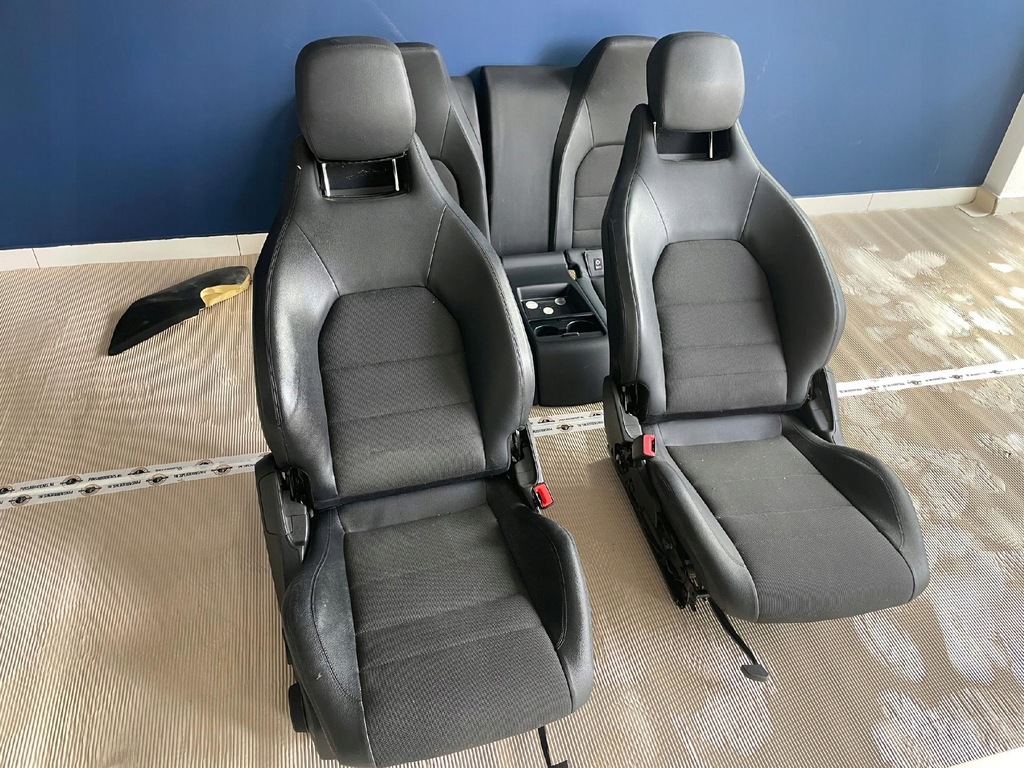 фото №14, Сидіння заднє сидіння шкіра mercedes-benz klasa c w204