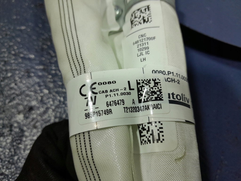 Renault arkana 20-23 подушка безпеки шторка безпеки ліва 985p15749r в Україні