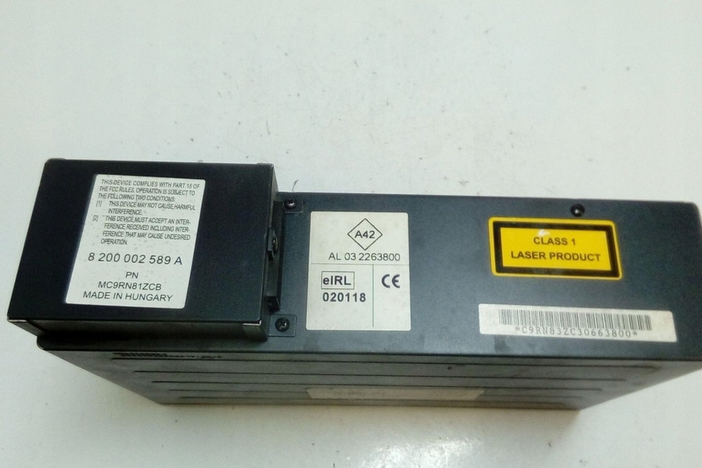 фото №1, Чейнджер cd renault grand scénic ii jm0/1_ 8200002589 1.9l дизель 2005