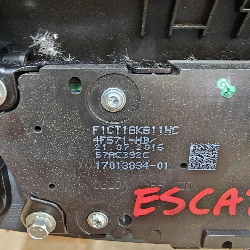 фото №4, Ford escape iii kuga mk2 lift рамка радио панель переключатель