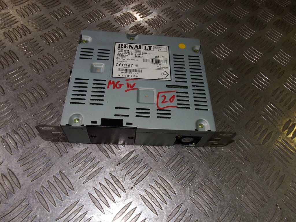фото №1, Радио навигация renault megane iv 281159182r