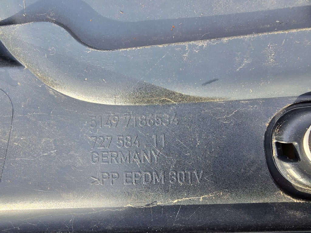 фото №8, Накладка крышки задняя защита bmw 7 f01 f02 7186534