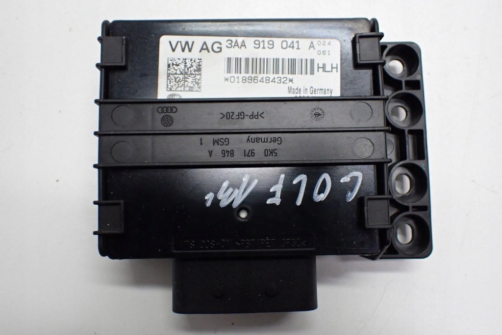 фото №1, Модуль блок керування напруги 3aa919041a vw golf vi 13r