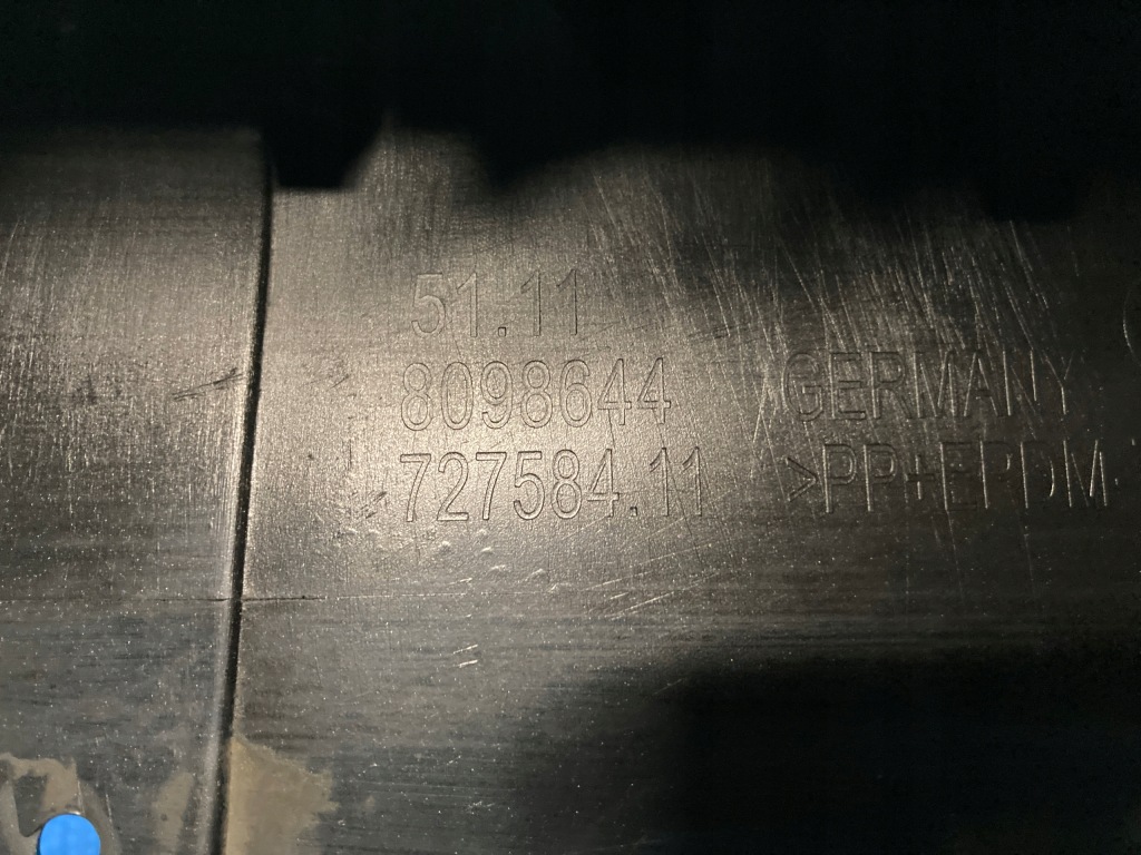 фото №12, Bmw оригінальний номер 8098644 бампер передній