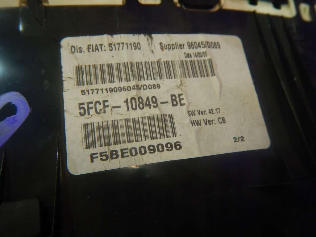 фото №6, Fiat stilo 1.9 jtd 120km счетчик 5fcf10849be