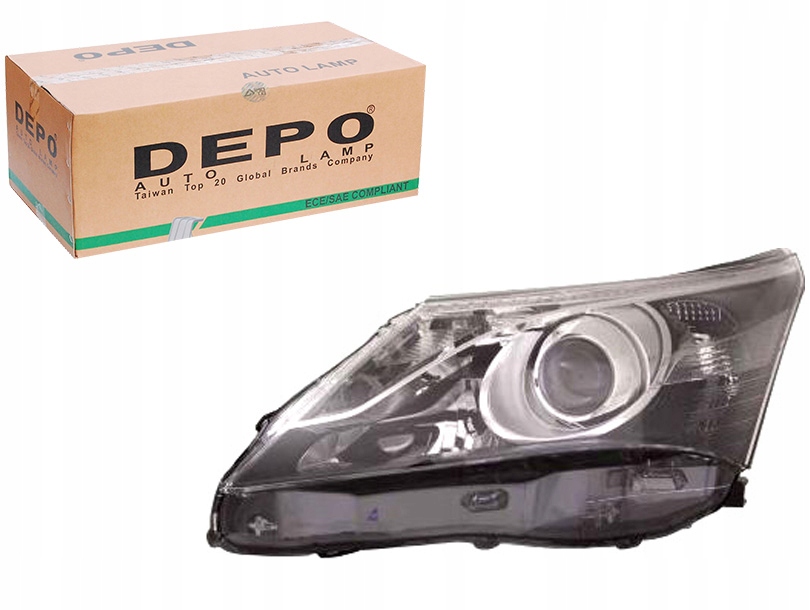 фото №5, Фара лампа левый toyota avensis t27 12-