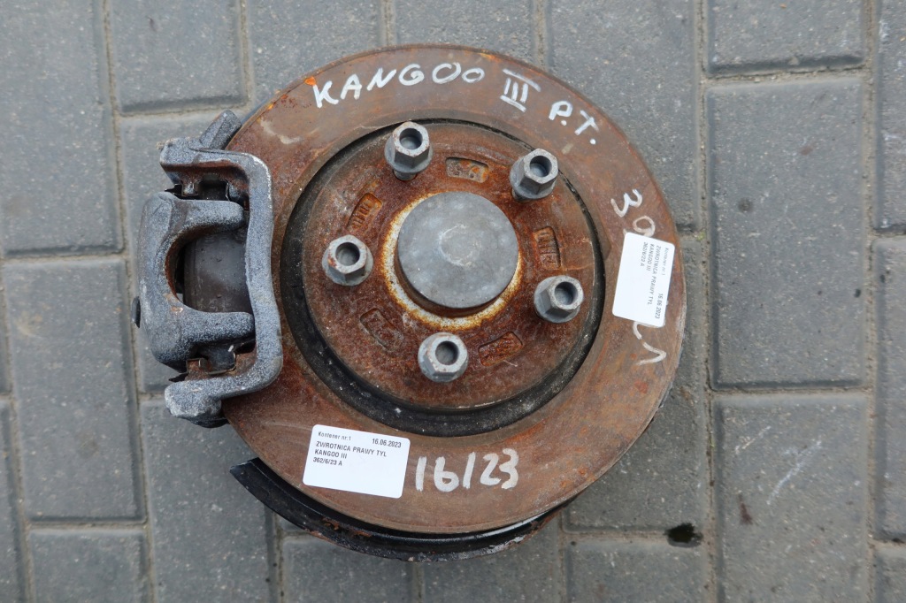 фото №1, Поворотний кулак правий задня kangoo iii