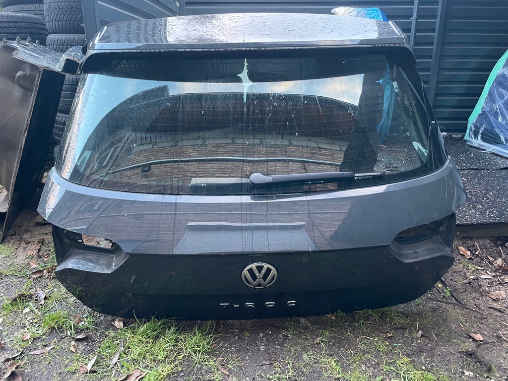 фото №1, Крышка багажника багажника комплектная vw t-roc li7f оригинал w цвет